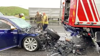 Marmara Otoyolunda kaza: 2’si itfaiye eri 7 yaralı