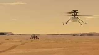 Mars helikopteriyle olan iletişim koptu