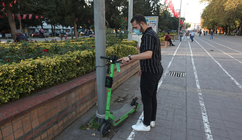 Martı scooterlar Sakarya’da