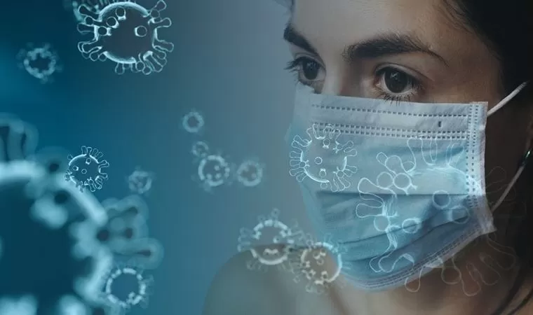 Maske olsa da 4 saatte virüs bulaşıyor