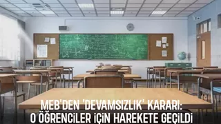 MEB'den devamsızlık kararı