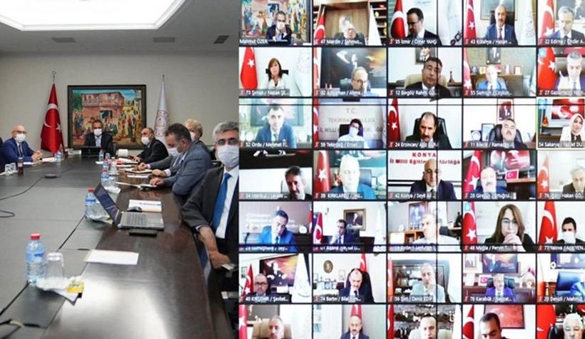 MEB’de yüz yüze ve uzaktan eğitim toplantısı