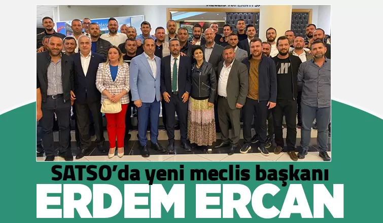  Meclis Başkanı Erdem Ercan oldu!