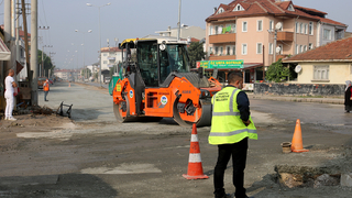 Mehmet Akif Ersoy Caddesi yenileniyor