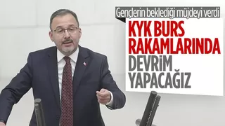 Mehmet Kasapoğlu'ndan öğrencilere KYK burs ve kredi müjdesi