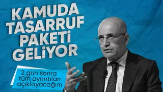 Mehmet Şimşek: Pazartesi günü tasarruf paketini açıklayacağız