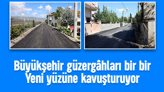 Mekece Mahallesi’nde yollar tablo gibi işleniyor