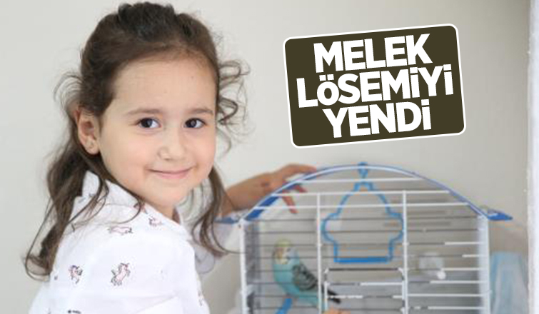 Melek lösemiyi yendi