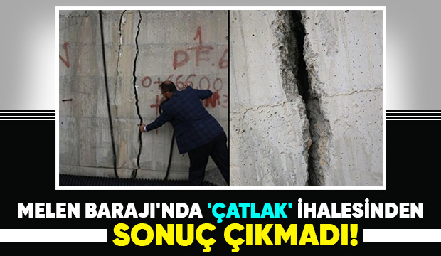 Melen Barajı'nda ihale iptal!