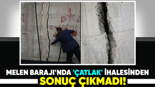 Melen Barajı'nda ihale iptal!