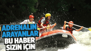Melen Çayı'nda rafting sezonu başladı