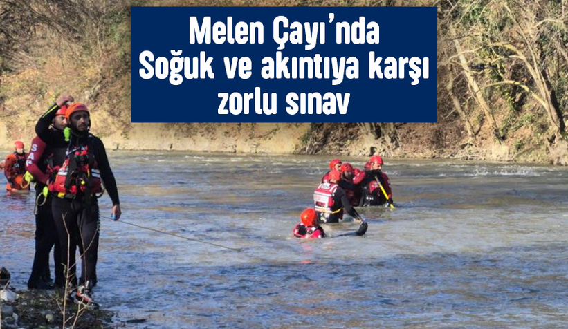 Melen Çayı'nda zorlu tatbikat