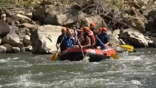 Melen'de Rafting heyecanı