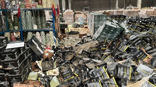 Melen Taştı; Kolonya Fabrikası sular altında kaldı