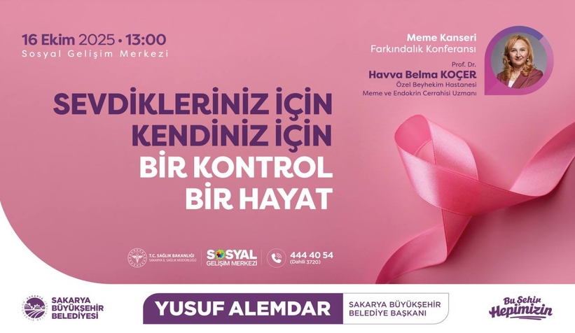 Meme kanserine karşı farkındalık buluşması SGM’de