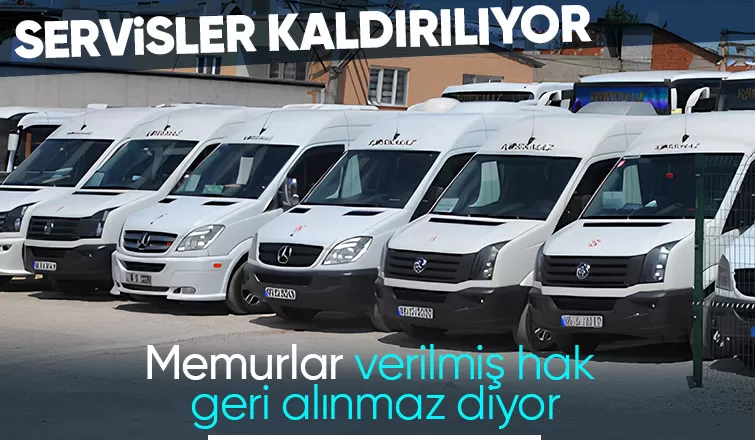 Memur-Sen'den servis açıklaması: Verilmiş hak geri alınmaz