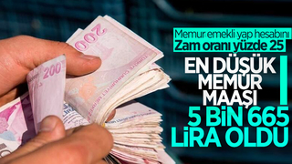  Memur ve emeklinin zam oranı belli oldu