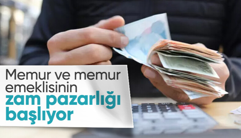 Memur ve memur emeklisinin sözleşme süreci bugün başlıyor