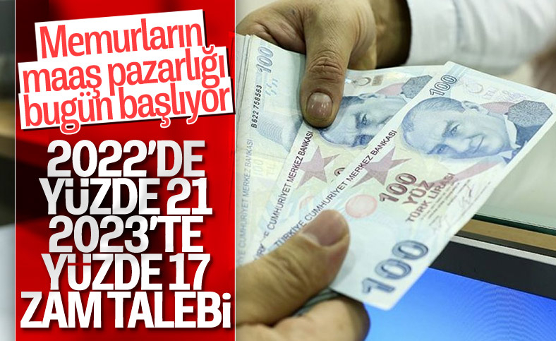 Memur zammı görüşmeleri bugün başlıyor