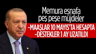 Memura, esnafa peş peşe müjdeler