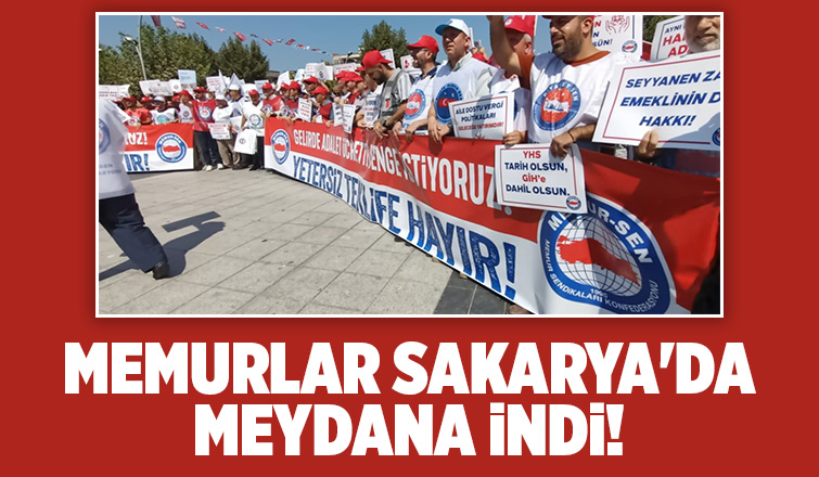 Memurlardan zam teklifine karşı eylem