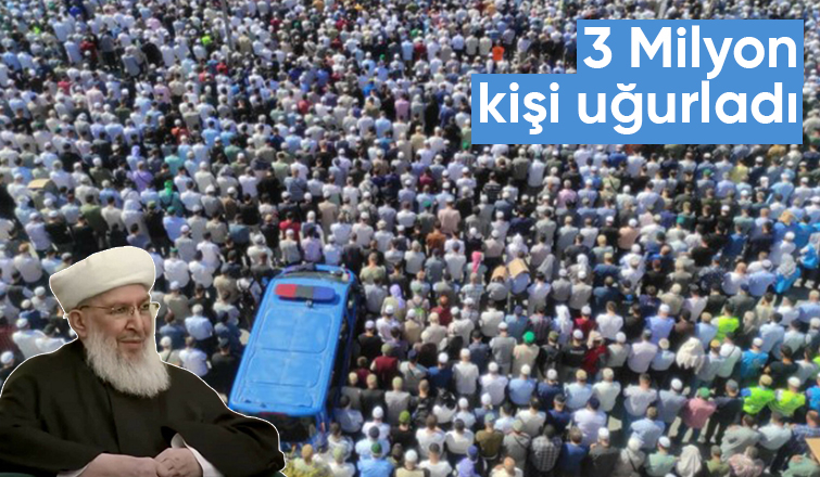 Menzil, Şeyh Seyyid Abdulbaki El-Hüseyni'yi uğurlamaya gelenlerle doldu