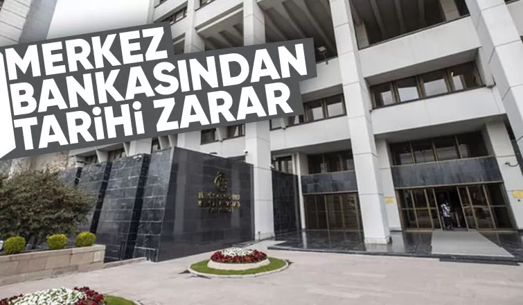 Merkez bankasından büyük zarar