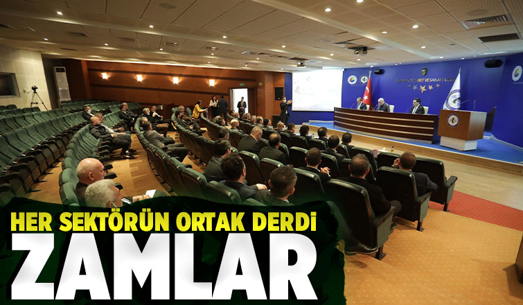 Meslek omiteleri Sektör Sorunlarını Anlattı