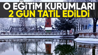 Mesleki eğitim merkezlerinde kurslara kar tatili