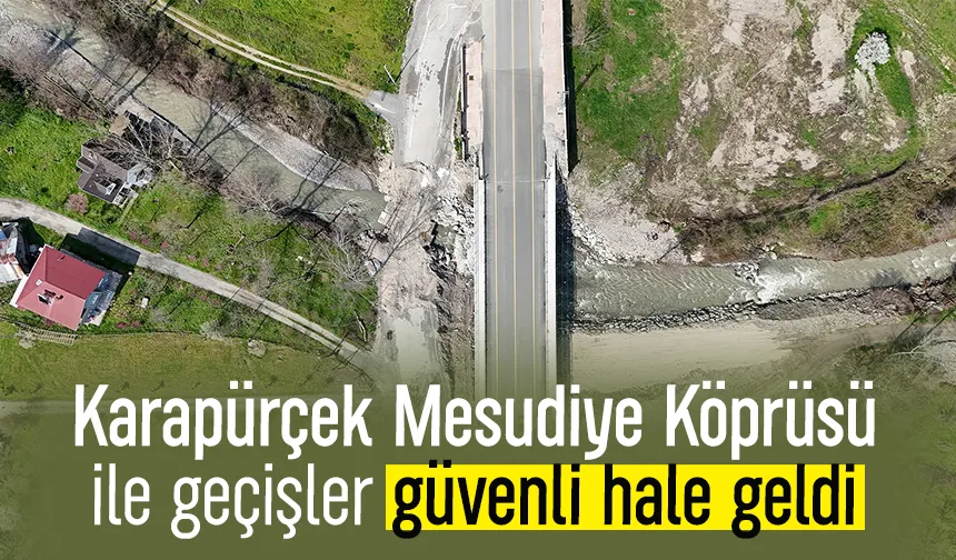Mesudiye Köprüsü'ne tam not