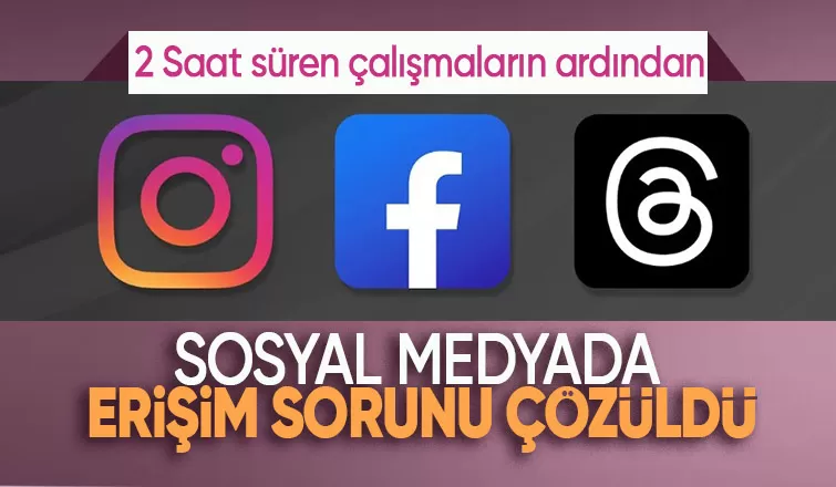 Meta uygulamaları çöktü Erişim problemi yaşanıyor
