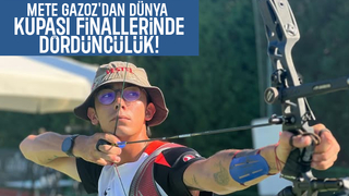 Mete Gazoz'dan dördüncülük