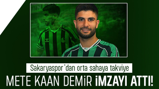 Mete Kaan Demir Sakaryaspor’da
