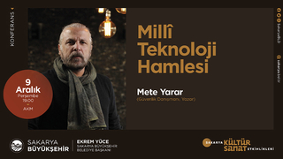 Mete Yarar Sakarya'ya geliyor