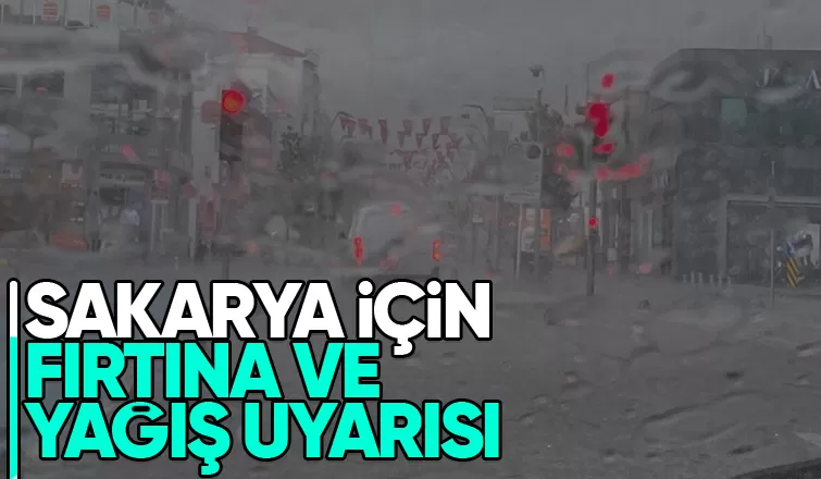 Meteoroloji'den fırtına ve yağış uyarısı