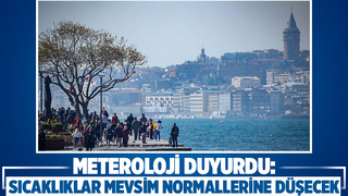 Meteoroloji duyurdu: Sıcaklıklar mevsim normallerine düşecek