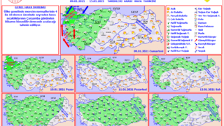 Meteoroloji gün verdi, kuvvetli yağış geliyor