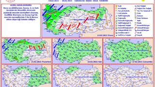 Meteoroloji kar yağışı tahminini değiştirdi