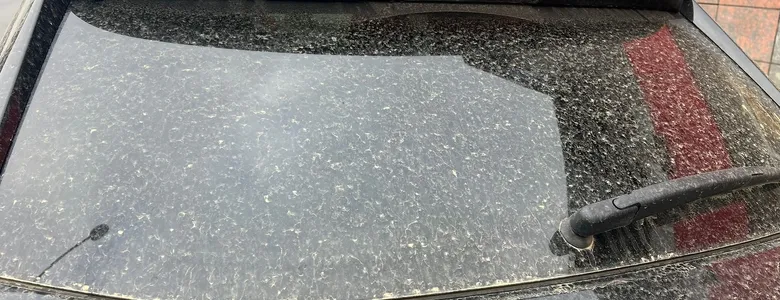 Meteoroloji uyarı yapmıştı, araçlar tozla kaplandı