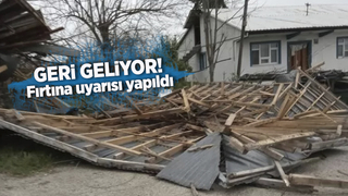 Meteorolojiden fırtına uyarısı