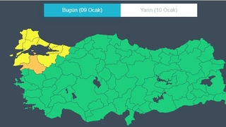 Meteorolojiden Sakarya için sarı kodlu uyarı