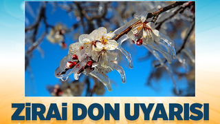 Meteorolojiden zirai don uyarısı
