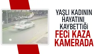 Metrelerce havaya uçup hayatını kaybetti; Feci kaza kamerada