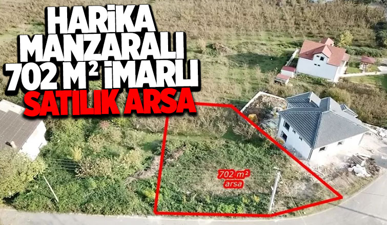 Mevlana Emlak'tan harika manzaralı arsa