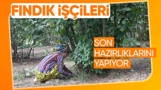 Mevsimlik işçiler fındık mesaisine hazırlanıyor