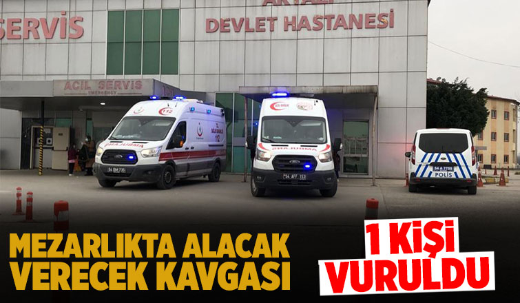 Mezarlıkta silahla vurulmuş halde bulundu