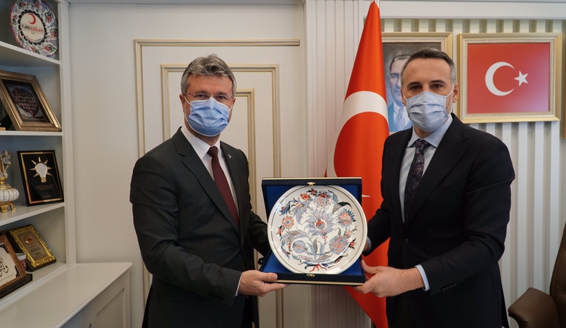 MHP İl Başkanı'ndan Yunus Tever'e ziyaret