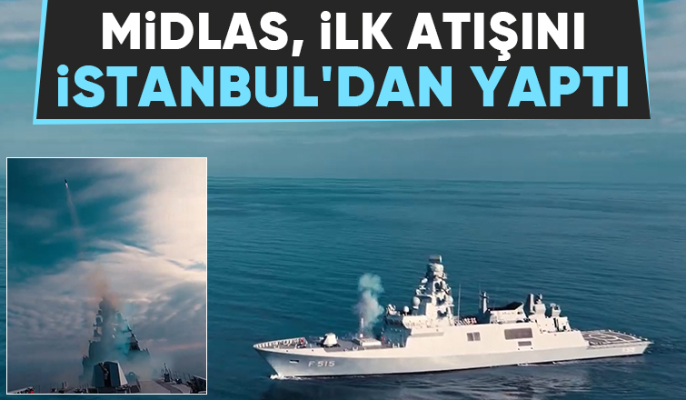 MİDLAS ilk atışını başarıyla gerçekleştirdi