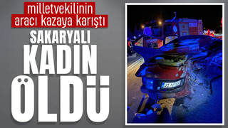 Milletvekilinin aracı kazaya karıştı: 1 ölü, 4 yaralı