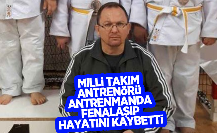 Milli antrenöründen acı haber